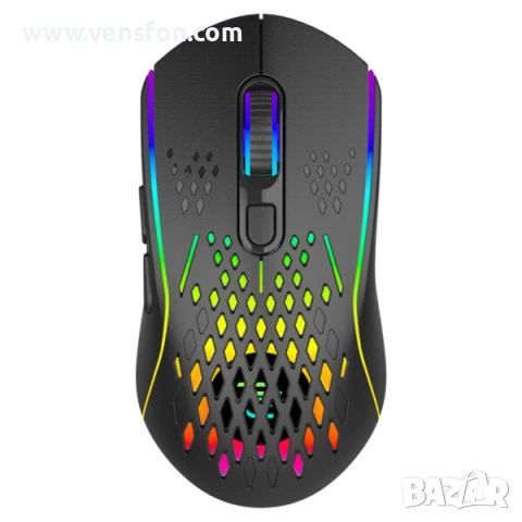  Безжична геймърска мишка Proove Buzz, RGB, 800DPI – 4800DPI, Черна WMBU00022401