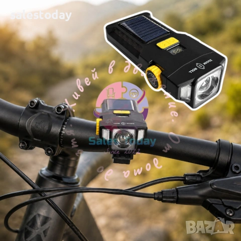 Фар за колело, LED, Zoom / Roll