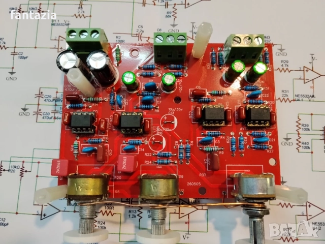 Предусилвател тонкоректор DIY