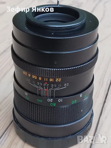 Ръчно фокусен Pallas135mm/F2,8 M-42, снимка 4 - Обективи и филтри - 55545547