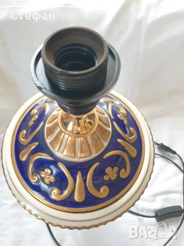 Порцеланова лампа, снимка 10 - Антикварни и старинни предмети - 54307243