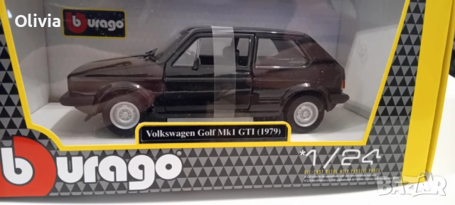 VW Golf MK1 GTI 1:24 - Bburago 