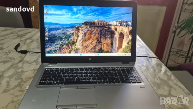 Разкошен лаптоп HP 850 G-3 цена 100 евро
