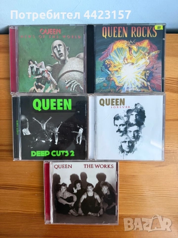 Колекция Queen, част 3 - 5 албума