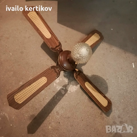 Таванен вентилатор, снимка 2 - Вентилатори - 54896189