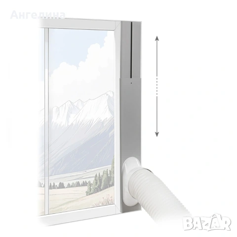 Мобилен климатик Muhler MPAC12-CH-WIFI, 12000BTU, охл. и отопл., WIFI, снимка 11 - Климатици - 54628869