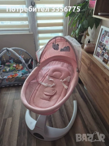 Електрическа бебешка люлка Chipolino E-Sway, снимка 6 - Детски шезлонги - 54566728