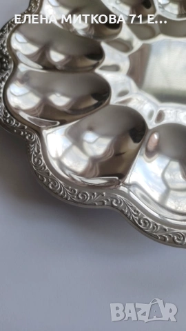 Винтидж плато за яйца с 12 гнезда, снимка 2 - Чинии - 54019725