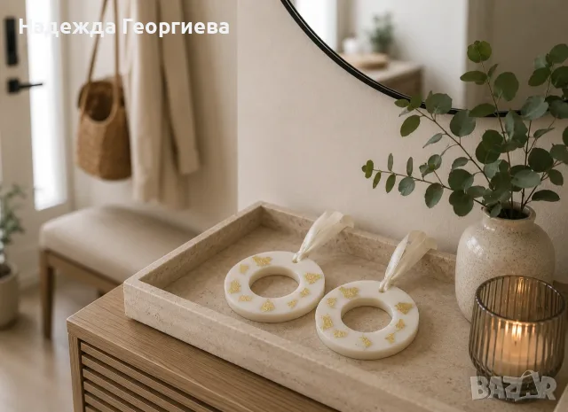 Сватбени подаръци за гости / Ароматен ринг от соев восък / Персонализирани / Ръчна изработка, снимка 7 - Ръчно изработени сувенири - 55537706