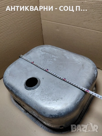 Стара Хром Мивка 2.700кг. НОМЕР 1156., снимка 12 - Антикварни и старинни предмети - 54347931