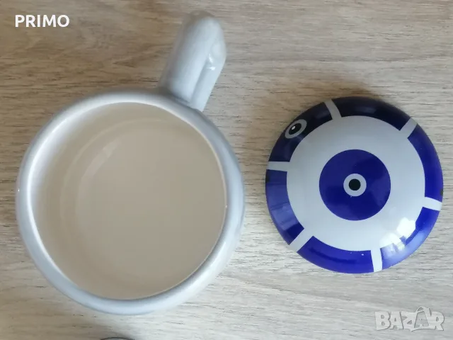 Колекционерска 3D чаша с капак R2-D2 (Star Wars) - Half Moon Bay, снимка 2 - Други ценни предмети - 55588161
