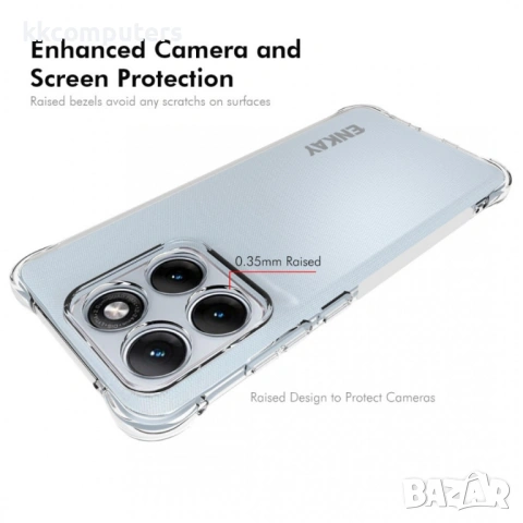 ENKAY HAT PRINCE Прозрачен Калъф за Motorola Edge 70 Fusion+ 5G / Fusion 5G - TPU, Подсилени ъгли, П, снимка 3 - Калъфи, кейсове - 54124746
