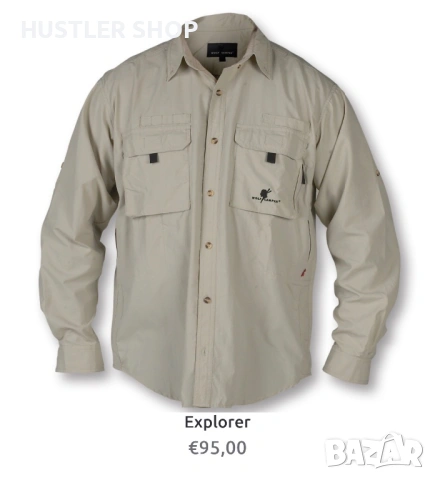 Мъжка туристическа,ловна риза WOLF CAMPER. Размер L