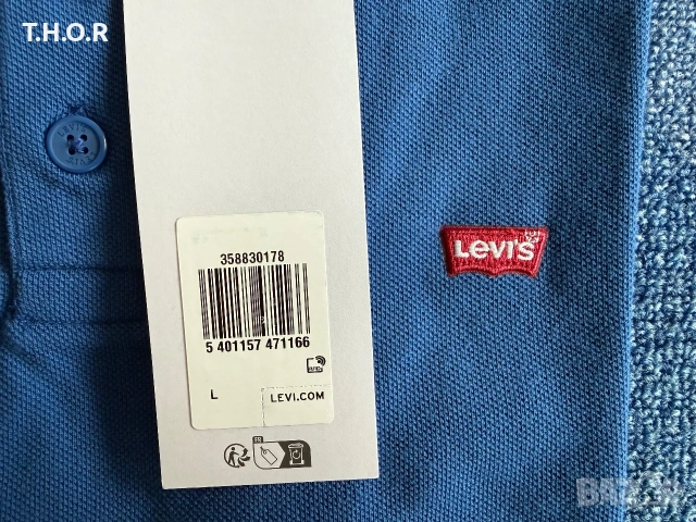 Levis / Levi’s Polo Shirt ОРИГИНАЛНИ мъжки поло тениски - M-L, снимка 10 - Тениски - 54982204