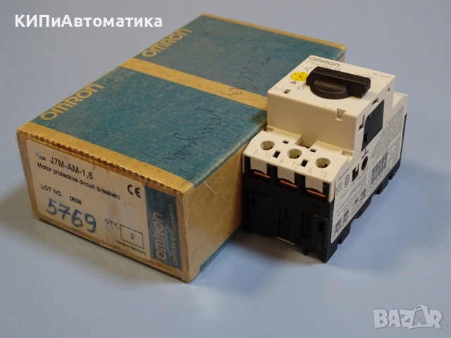 моторна защита Omron J7M-AM-1.6 Motor protection circuit breaker 1-1.6A, снимка 8 - Резервни части за машини - 54525582