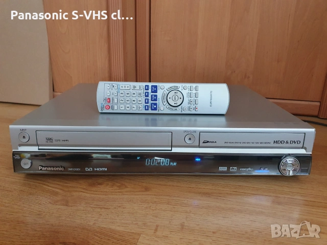 Panasonic DMR-EX95V DVD-HDD-VHS recorder, снимка 5 - Плейъри, домашно кино, прожектори - 55156803