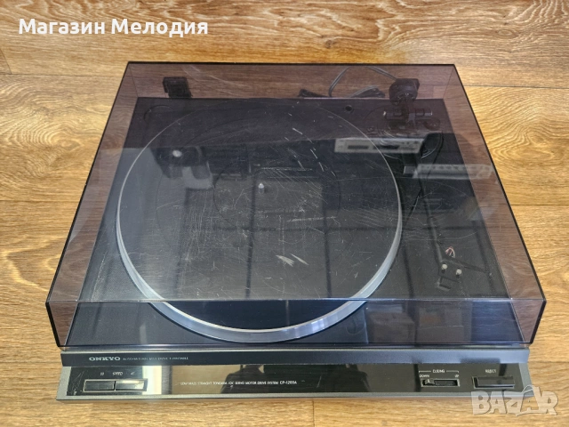 Грамофон Onkyo CP-1200A – Японски Hi-Fi грамофон в отлично състояние., снимка 3 - Грамофони - 54200586