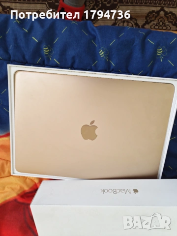 Продавам MacBook 12", снимка 2 - Лаптопи за работа - 54734479