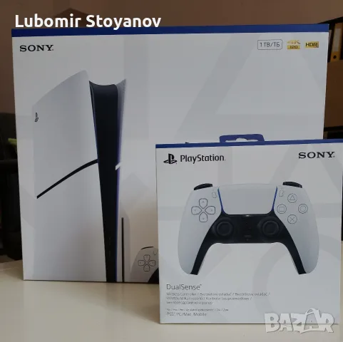 PS5 Playstation 5 slim Disc standart + допълнителен джойстик 