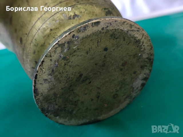 Старо месингово хаванче 2,900 кг, снимка 5 - Колекции - 53982513