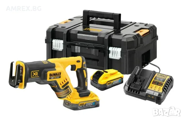 Акумулаторен саблен трион DeWALT XR 18V – 28.6 мм, 2900 хода/мин, SOLO