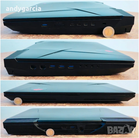 Schenker XMG/Core i7-7700K/NVidia GTX 1080 8GB/16GB RAM/512GB NVMe+1TB HDD/17.3 2K QHD IPS 120Hz, снимка 8 - Лаптопи за игри - 54669434