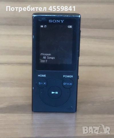 Sony MP3 Плейър NW394-L Работещ Черен , снимка 3 - MP3 и MP4 плеъри - 54873574