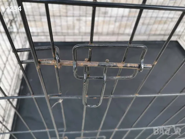 голяма метална клетка за куче 106x70x76см за транспорт и стационар , снимка 4 - За кучета - 55321383