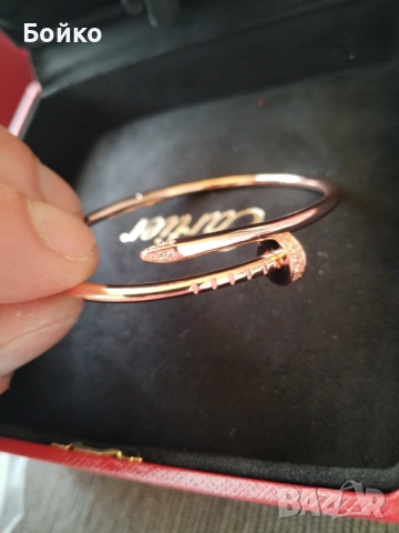 18-каратова гривна Cartier , снимка 2 - Гривни - 54084730