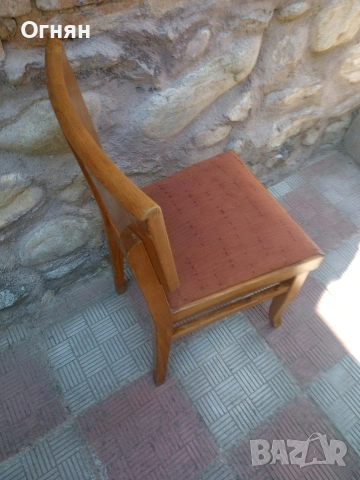 Ретро, стари , масивни дървени столове, снимка 3 - Столове - 54994573