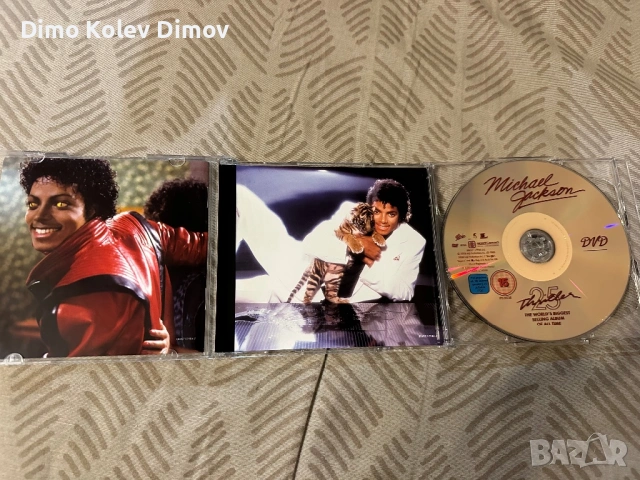 Michael Jackson Thriller, DVD и CD, Limited Edition , снимка 2 - DVD дискове - 54438871