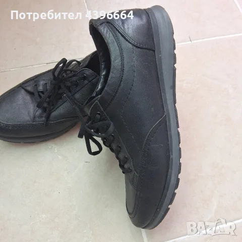 мъжки черни обувки от естествена кожа, снимка 2 - Официални обувки - 55461865