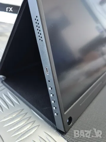 Преносим монитор 15.6" Full HD (USB-C / HDMI) + магнитен калъф