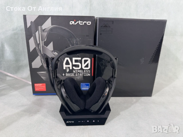 Слушалки - ASTRO A50 Wireless, Base Station Gen4 ,PS4, PS4, PS5,PC, Mac /939-001676