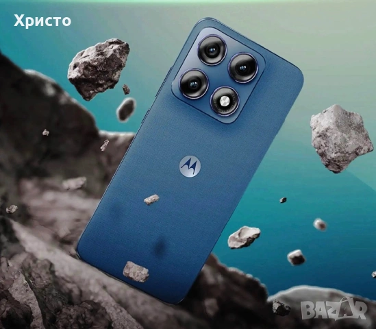 НОВ!!! Motorola edge 70 pro, 256GB, 8GB RAM, 5G, 6500 mAh PANTONE Titan + подарък адаптер , снимка 4 - Motorola - 54750455