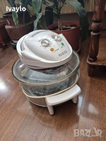 Халогенна фурна-скара NEO 1200-1400W, обем 12л