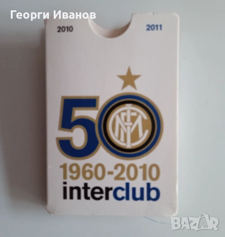 INTER MILAN 2010 TRIPLETE рядка картичка+официална клубна програма за сезон 2010-11 Интер Милано, снимка 5 - Фен артикули - 55250173