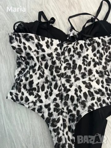PrettyLittleThing дамско боди с животински принт – EUR 38 / UK 10, снимка 3 - Корсети, бюстиета, топове - 55525580