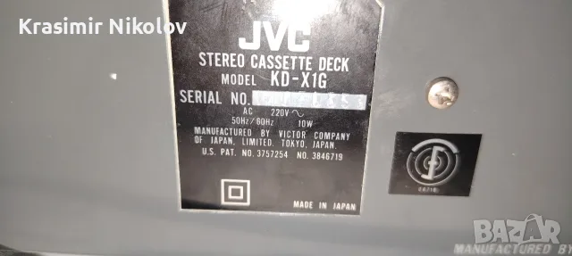 Касетен дек JVC KD-X-1, снимка 8 - Декове - 55629718