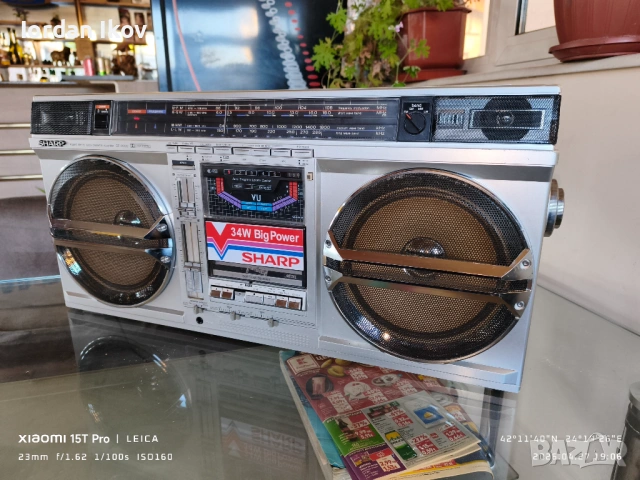 Sharp GF-9000, снимка 7 - Радиокасетофони, транзистори - 54338525