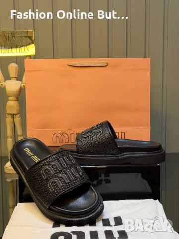 Дамски чехли Miu Miu