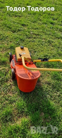 Бензинова косачка за трева WOLF 40см., снимка 4 - Градинска техника - 54220120