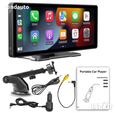 10.26” Universal Wireless Car play android auto Mirror Link