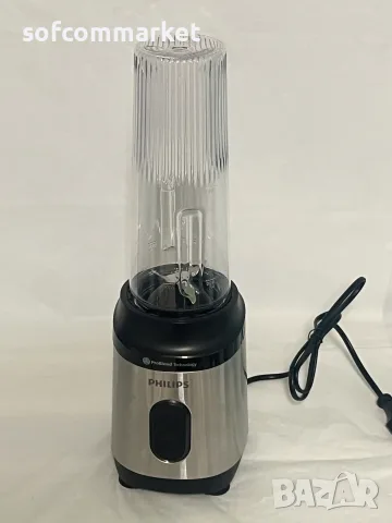 Мини блендер Philips Blend & Go (с 6 месеца ГАРАНЦИЯ) , снимка 4 - Блендери - 55363053