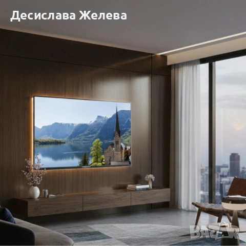 Телевизор Rancore T-55-S-14 – 55 инча 4K Android Smart TV с Wi-Fi, черен, снимка 2 - Телевизори - 54392763