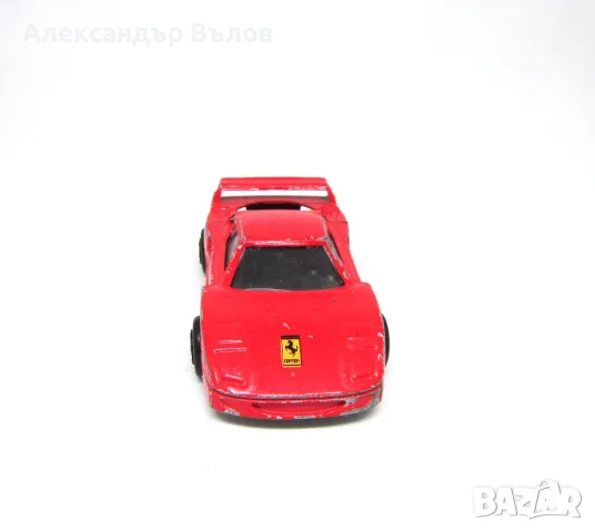 Стара Метална количка Ferrari F40 N280 Majorette 1:58 Франция, снимка 8 - Колекции - 55395620