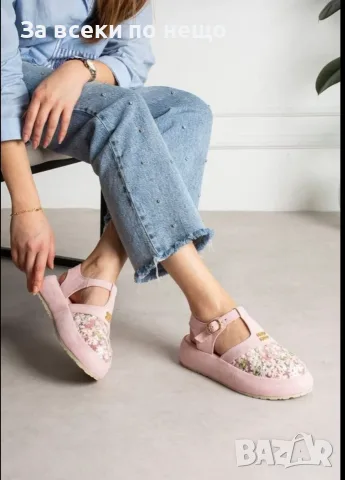 Miu Miu Дамски Затворени Сандали Миу Миу - 3 Цвята Код A1694