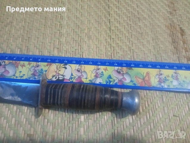 Рядък нож от Соца – Българско производство,колекционерски, снимка 3 - Ножове - 54008953