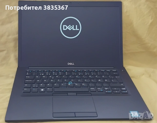 Dell-7490-i7 8650U/16GB-DDR4/256GBSSD-Nvme,Windows11-висок бизнес клас, снимка 7 - Лаптопи за работа - 53974494