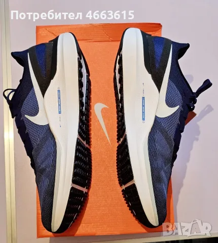 Чисто нови ! Мъжки маратонки Nike Air Zoom Structure 25 – Номер 49.5 !, снимка 6 - Маратонки - 55366246